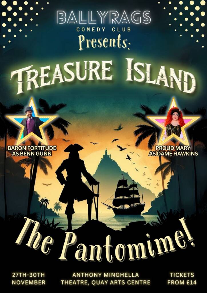 Ballyrags Panto Gig Poster